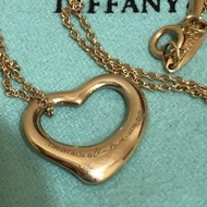 Tiffany&amp;co 中款愛心750k項鍊