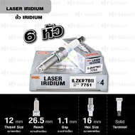 NGK Spark Plug LASER IRIDIUM ILZKR7B11 6 Heads Used For Honda New Accord 3.5L Cars-Made in Japan