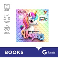 Moo Moo Unicorn - Coloring Book
