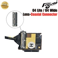 Flywoo O4 Lite / O4 Wide Lens Coaxial Connector Cable Replacement Part for DJI O4 Air Unit FPV Drone