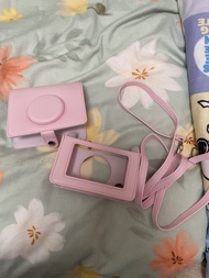 fujifilm instax mini evo 粉色相機包