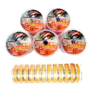 Benang PE Genkuro Samurai 8x Connecting Panjang 100 meter Original - Senar Pancing PE Samurai Sambu