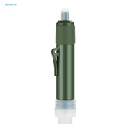 whereor Outdoor Water Purifier Outdoor Adventure Water Filter Portable Water Filter Straw for Outdoor Survival Easy to Use Mini Purifier for Hiking Camping and Travel Universal