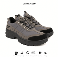 Sepatu Safety Pria Boots Caterpillar Ujung Besi Sefty Boots Steel Toe - Sepatu Kerja Proyek Septi Tr