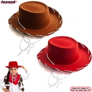 FEEOOD Cowgirl Hat, Performance Cowboy Accessory Cowboy Hat, Funny Prop Dress-up Cosplay Costume Adj
