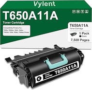 Vylent T650A11A Toner Cartridge Replacement for Lexmark T650A11A Toner Cartridge T650n, T650dn, T652
