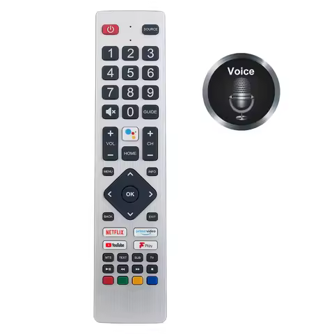 SHW/RMC/0134 Voice Remote Control For Sharp Aquos Smart TV- 50EQ4KA 75EQ3KA 65EQ3KA 55EQ3KA 50EQ3KA 