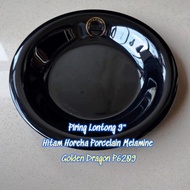 Piring Lontong 9" Horeka Porcelain Melamine - Golden Dragon P6209