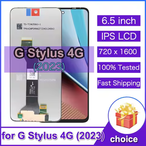 6.5" Tested LCD for Motorola G Stylus 4G 2023 LCD Display Touch Screen Replacement for Moto G Stylus