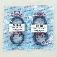 FORK OIL SEAL + DUST SEAL  - NIMOTA - CK9/ CK9 200/ 150 (NK)