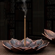 BDVS Alloy Incense Burner Stick Holder Plate Burner Plate Buddhism Coil Lotus Censer BD