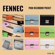 [FENNEC] PUSH ACCORDION POCKET WALLET / DAILY / KEEP A GOOD MOOD / SMALL CUTE AND PRECIOUS / INCLUDE