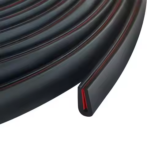 New U-Shape Edge Protector Strip Trim Rubber Waterproof Edge Trim Strip 3 Meters Edge Protector