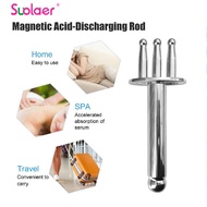 Suolaer 3 Forks Magnetotherapy Acid Discharge Pen Stick Meridian Point Magnetic Massage Slim Waist