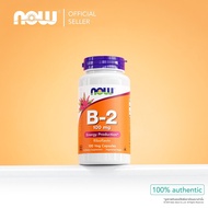 วิตามินบี 2 | Vitamin B-2 / Riboflavin 100 MG [100 Capsules] by NOW FOODS