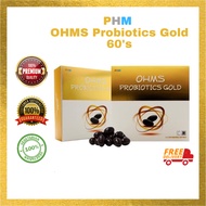PHM OHMS Probiotics Gold 60’s vegetable softgels-Made in Japan OHMS 益生菌