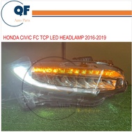 (NEW) HONDA CIVIC FC TCP LED HEADLAMP 2016-2019 (IMPORT) 100% GENUINE/ HONDA CIVIC FC HALOGEN CONVER