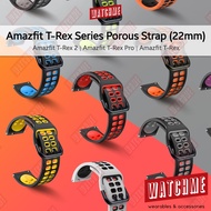 Amazfit Watch T-Rex 2, T-Rex Pro Strap, Porous Series 22mm (For TREX2, T REX Pro &amp; TREX) Smartwatch Accessories
