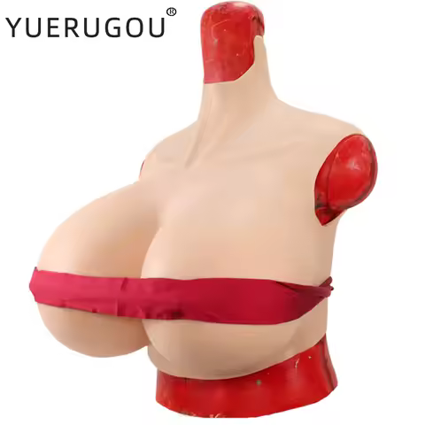 Huge Fake Breast Forms Z Cup Boobs Realistic Silicone for Crossdressers Drag Queen Shemale Crossdres