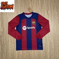 2026 New Basa Home Long Sleeve Football Jersey 2023/2024 Newest, AAA Fan Grade Fabric