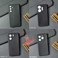 INFINIX SMART 9 INFINIX HOT 50I CASE MACARON BLACK PREMIUM CASE INFINIX SMART 9 INFINIX HOT 50I