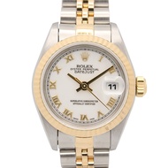 【二手】勞力士ROLEX腕錶 Datejust S 序號 69173 WH/RO K18（黃金）不鏽鋼 Datejust S 序號女二手 A