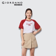 Giordano Women High Waist Regular Skorts