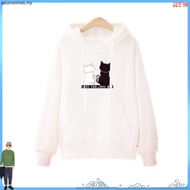 Harajuku  Men/Women's Long Sleeve cute cat  Printed Casual Pullover Top Causal Thicken Hoodies Coupl