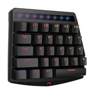 Bàn phím cơ một tay Handjoy K1 - Bàn phím cơ Handjoy K1 RGB hỗ trợ chơi game PUBG ROS CF Mobile