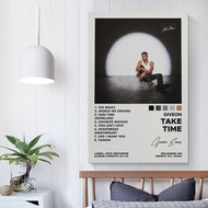 Giveon Take Time Canvas Poster Decorative Painting Wall Art Living Room Posters Bedroom Painting Unf