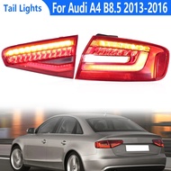 Car Tail Light For Audi A4 B8.5 2013-2016 A4L Rear Signal Light LED Rear Brake Light Tail Light Asse