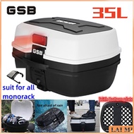 Box GSB 35L/47L Motorcycle Box Lc135 Motorcycle Box Storage Top Box Givi Extra Trunk Waterproof Deta