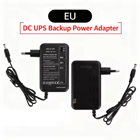 Portable Mini UPS AC 100-240V to DC 5V 9V 12V 5000Mah For Modem CCTV Camera Wi-Fi Router LED Strip P