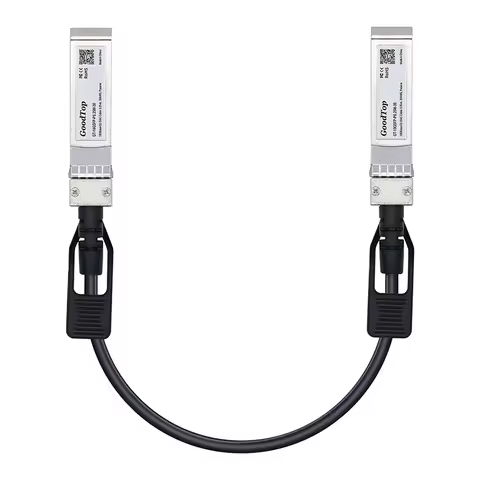 GoodTop 10Gb SFP+ DAC Twinax Cable(0.25m),10G Direct Attach Copper Passive,Compatible with Cisco,Mik