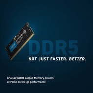 Crucial Ram Laptop DDR5 8GB 16GB 32GB 5600 MHz So Dimmm Sodimm