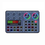 Yours MO-Live Sound Card Professional Gaming Sound Card Sound Mixer for Karaoke Broadcast KTV Singin