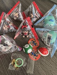 Monchhichi、Sanrio 水怪、Mario、Chiikawa 飛鼠