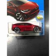 Mattel Hotwheels Tesla Model X RED (HW20)