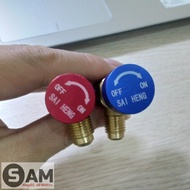Air conditioner gas refill valve R410A/ R32