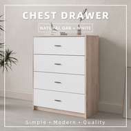 Chest Drawer with 3/4 Layer Drawer Storage with/without Lock - HMZ-FN-CD-7001