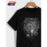 Kaos KLATEN/TSHIRT DISTRO AVENGED SEVENFOLD PREMIUM/AX7/METAL BAND/T-SHIRT DISTRO/ MOTIF/Design/DTF/