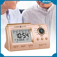 [Direrxa] Azan Alarm Clock for Home Decor Date Azan Table Clock for Office Home