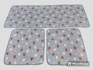 Cotton Car Seat Patchwork Cover 3 in1 Full Set Comfortable Seat Cushion Cover AlasKaki Kereta/Lapik 