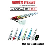 Jig Fishing LURE 40g 60g 80g 100g (FREE LURE LOCK) Nghiem Fishing, Metal Jig LURE (LARGE JIG)