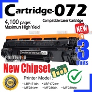 3x Compatible to Canon 072 072H LBP171dn LBP172dw LBP 172 171 MF 284dw MF286dn MF289dw MF 284dw INK