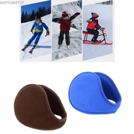 HSV Windproof Fleece Earmuffs Eye-Catching Multiple Color Ear Warmer for Adult Men Keep Ear Warm Col