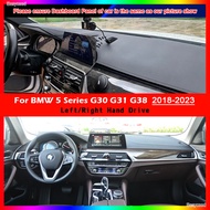 Car Accessories Sunshade Carpet For BMW 5 Series G30 G31 2018-2023 Anti-Slip Dashboard Cover Protect