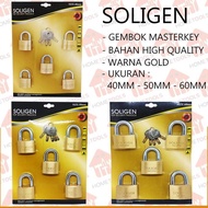 EF Gembok Komputer Master Key Set Isi 5 Pcs SOLIGEN Varian