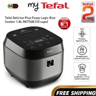 [ NEW ] Tefal 1.8L (10 Cups) Delirice Plus Rice Cooker | RK776B RK776B65 RK776 (Porridge Periuk Nasi