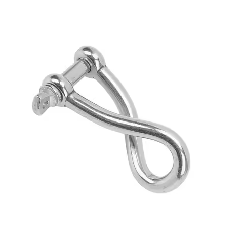 4/5/6/8/10/12mm Screw Pin Shackle for Sailing 316 Stainless Steel Twist Shackle